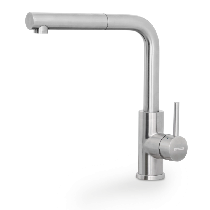 Monocomando Tramontina Monde Plus em Aço Inox e acabamento Acetinado com Extensor