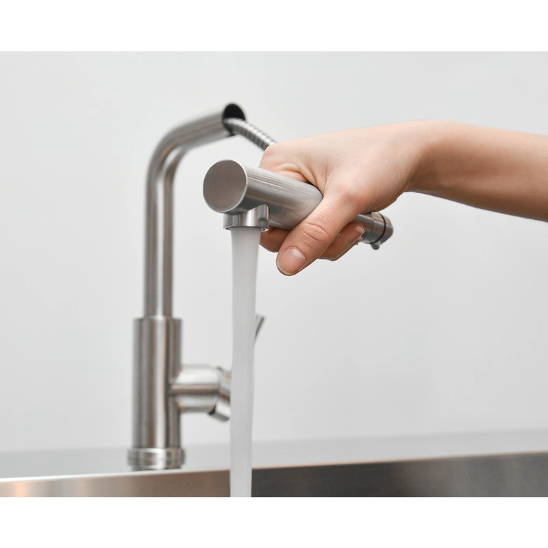 Monocomando Tramontina Monde Plus em Aço Inox e acabamento Acetinado com Extensor