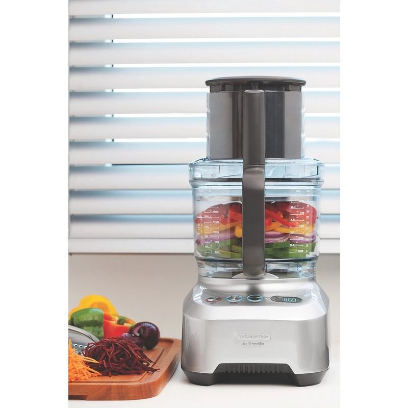 Multiprocessador Tramontina by Breville Slice Pro em Alumínio Fundido Fosco 1200 W 3,7 L 127 V