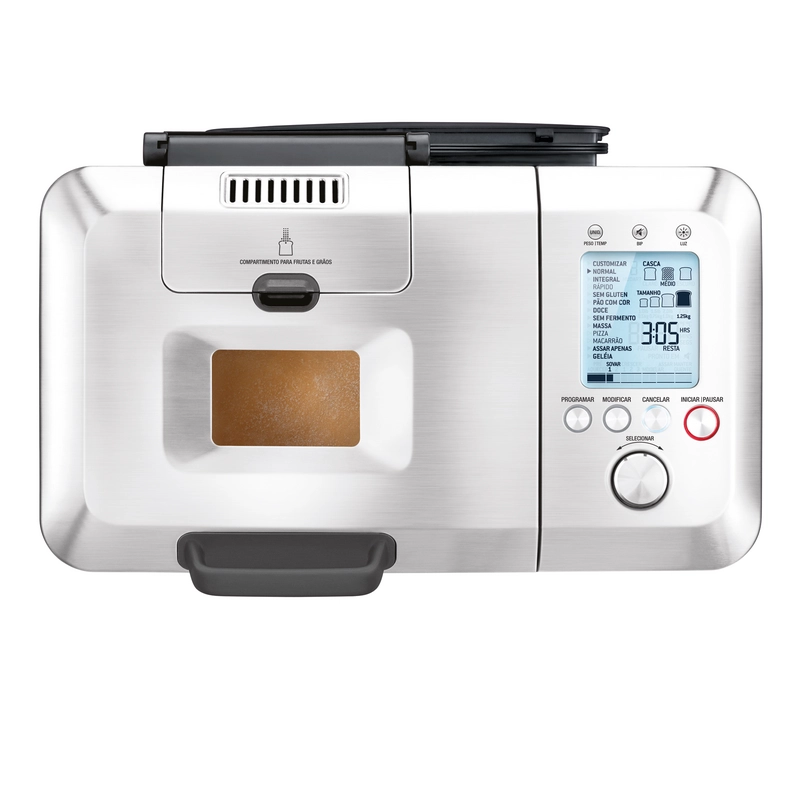 Panificadora Tramontina by Breville Pan Express em Aço Inox com Timer 127 V