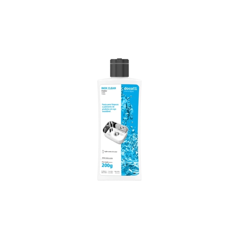Pasta limpeza inox 10 PÇS