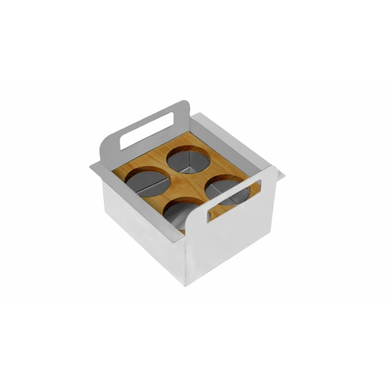 PORTA CONDIMENTOS PARA CANAL ORGANIZADOR – 150MM