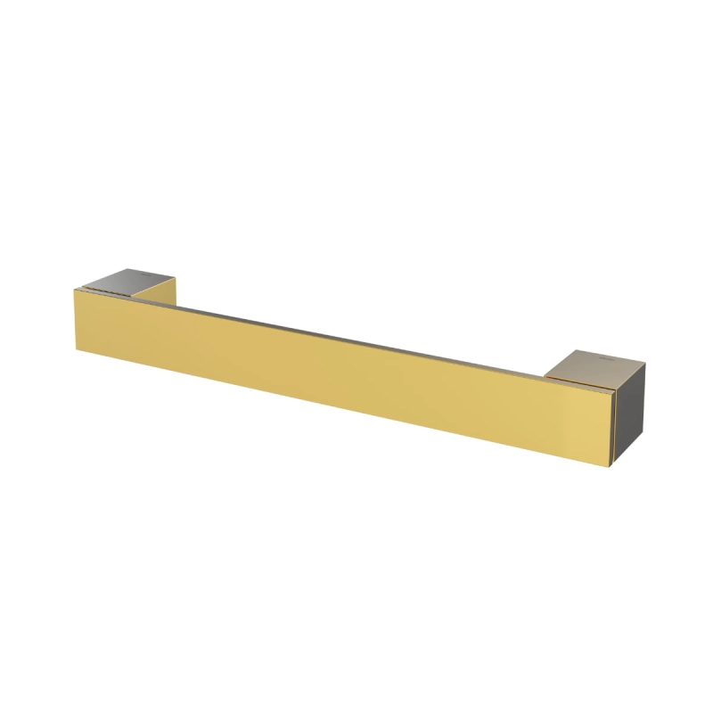 Porta-toalha bastão 300mm Minima ouro polido