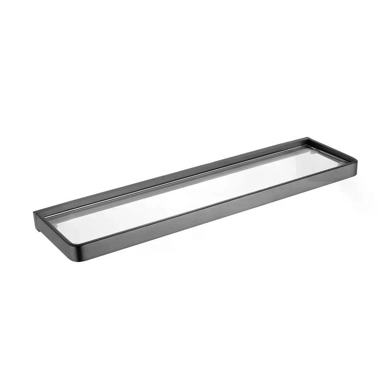 Prateleira com Vidro Rainbow - GunMetal