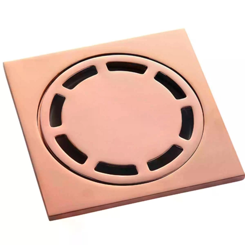 Ralo com Válvula 10cm - Rose Gold
