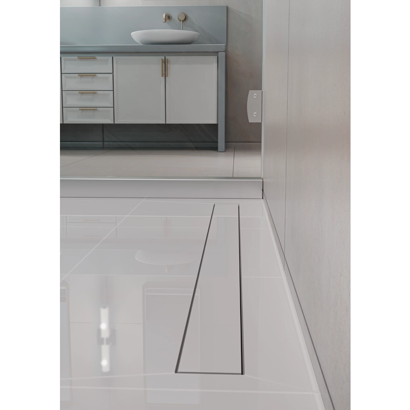 Ralo Neo Hidden Tramontina em PVC 15 x 15 cm