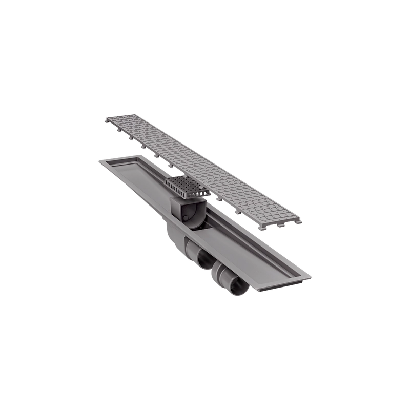Ralo Neo Hidden Tramontina em PVC 7,5 x 70 cm