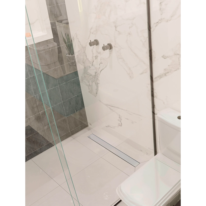 Ralo New Slim Tramontina em Aço Inox 100 x 7 cm