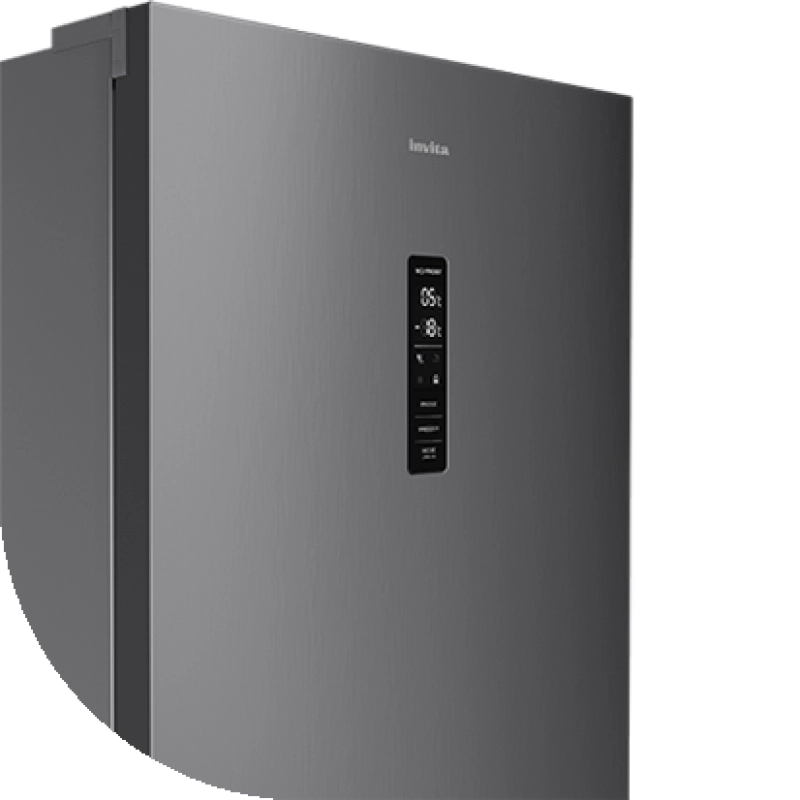 REFRIGERADOR INVITA TITÂNIO BOTTOM FREEZER 360 L 220 V