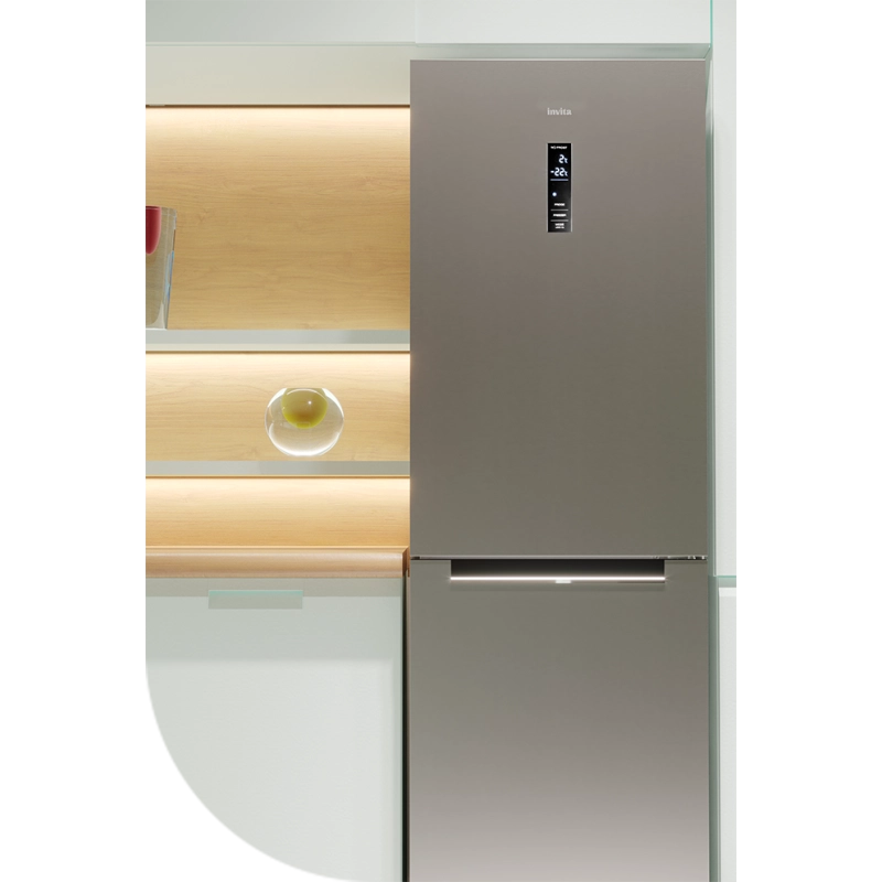 REFRIGERADOR INVITA TITÂNIO BOTTOM FREEZER 360 L 220 V