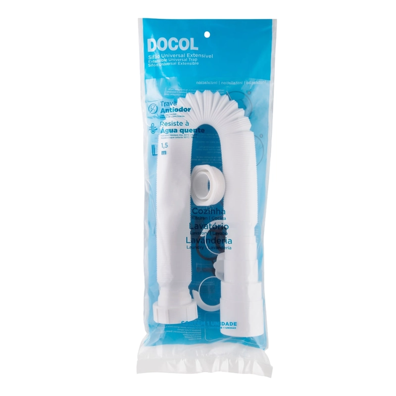 Sifão extensível universal 150 cm