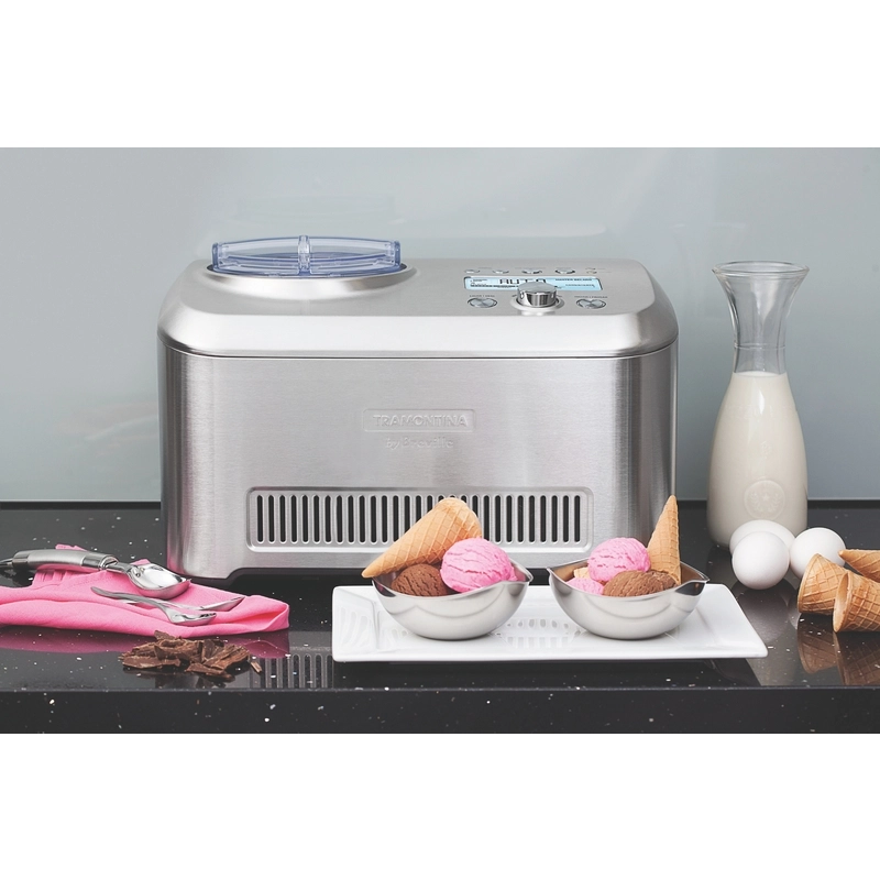 Sorveteira Tramontina by Breville Express em Aço Inox 12 Funções 1 L 127 V