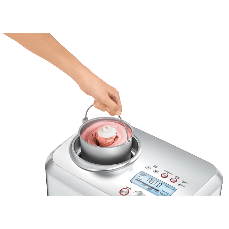 Sorveteira Tramontina by Breville Express em Aço Inox 12 Funções 1 L 127 V
