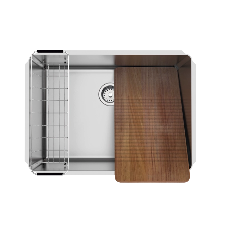 Tanque de embutir Tramontina Jumbo 108 L em Aço Inox 70x50 cm