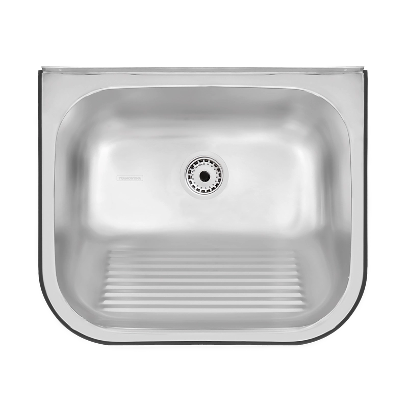 Tanque de Parede Tramontina Hera Wall 34 L em Aço Inox Escovado 50x40 cm