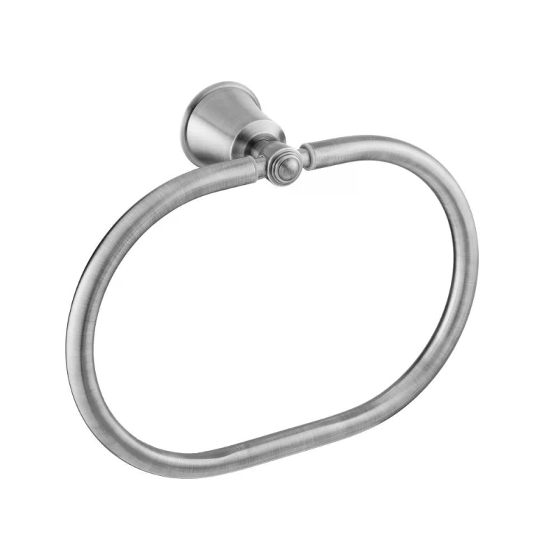 Toalheiro Argola Ever - Brushed Nickel
