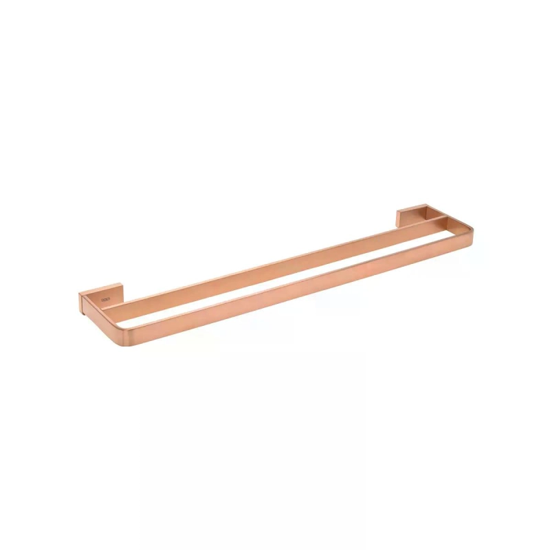 Toalheiro Duplo De Parede Rainbow - Brushed Rose Gold