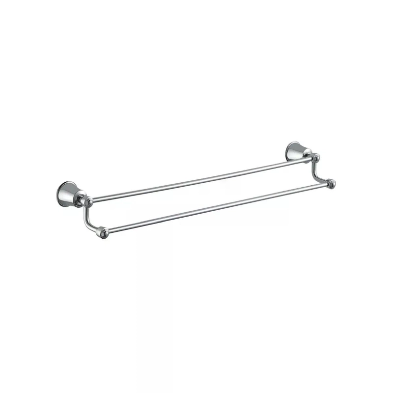 Toalheiro Duplo Ever - Chrome