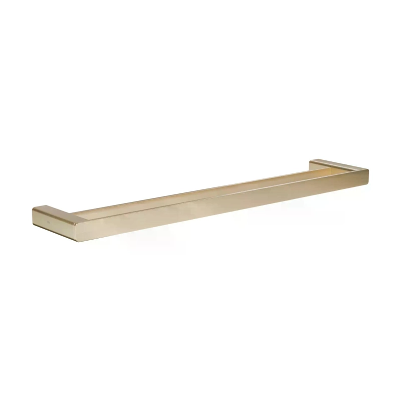 Toalheiro Duplo Rivvo - Brushed Gold