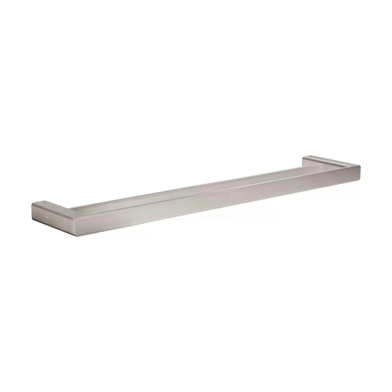 Toalheiro Duplo Rivvo - Brushed Nickel