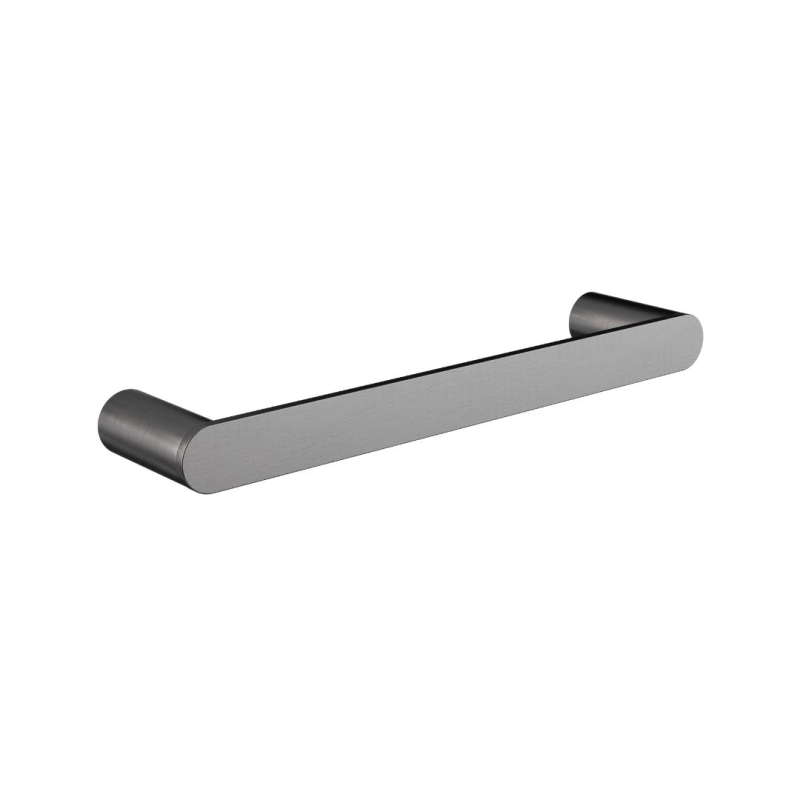 Toalheiro Retangular Quantum - Brushed Nickel
