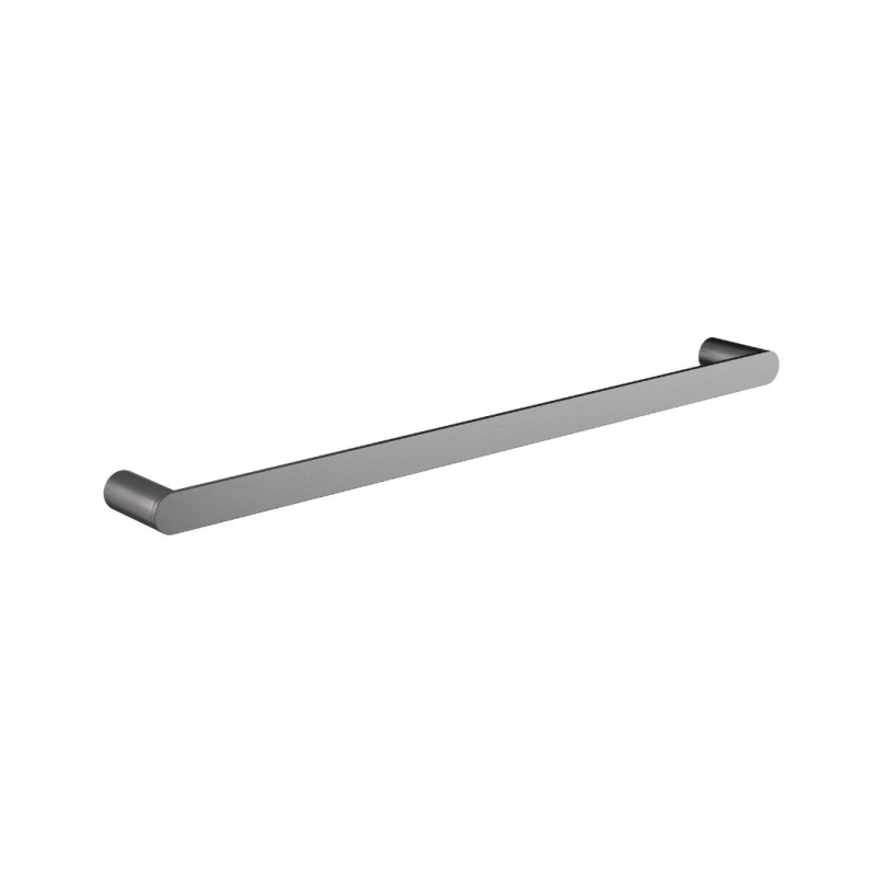 Toalheiro Simples Quantum - Brushed Nickel