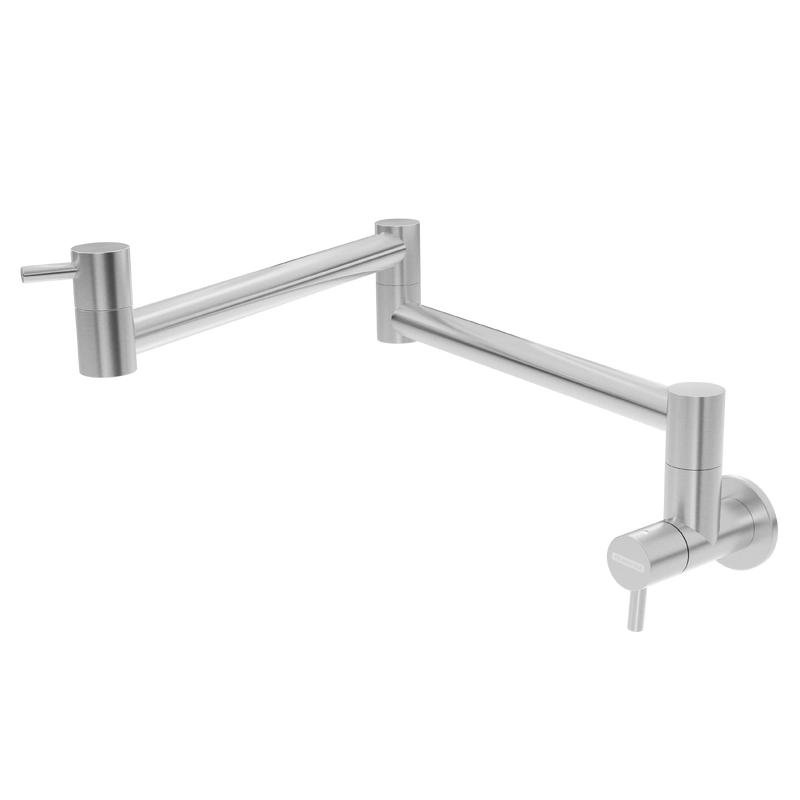 Torneira de parede Tramontina Flexion Wall em aço inox