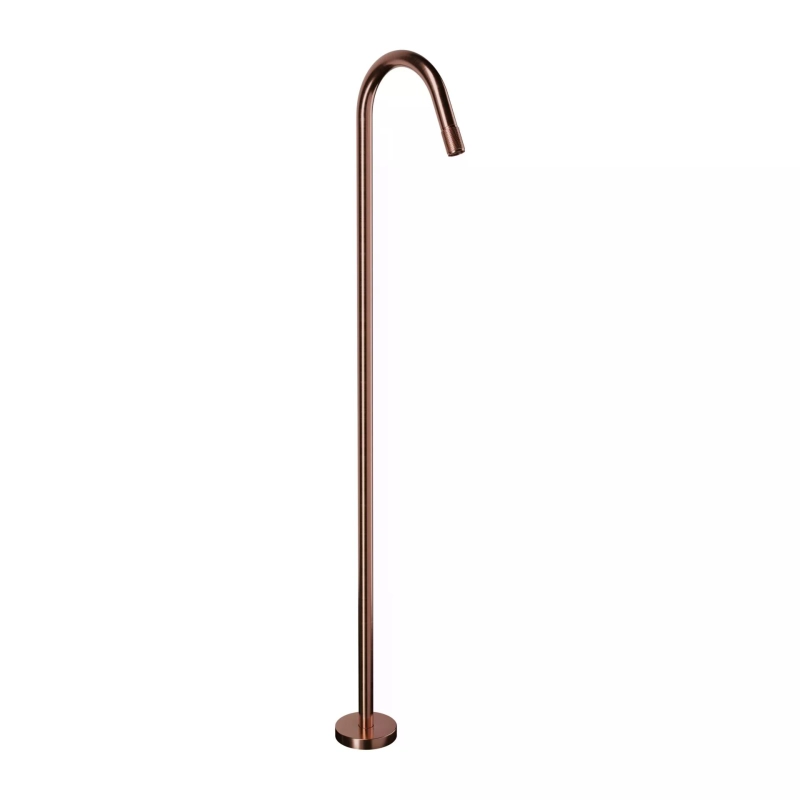 Torneira de Piso para Lavatório Direct Flow - Brushed Rose Gold