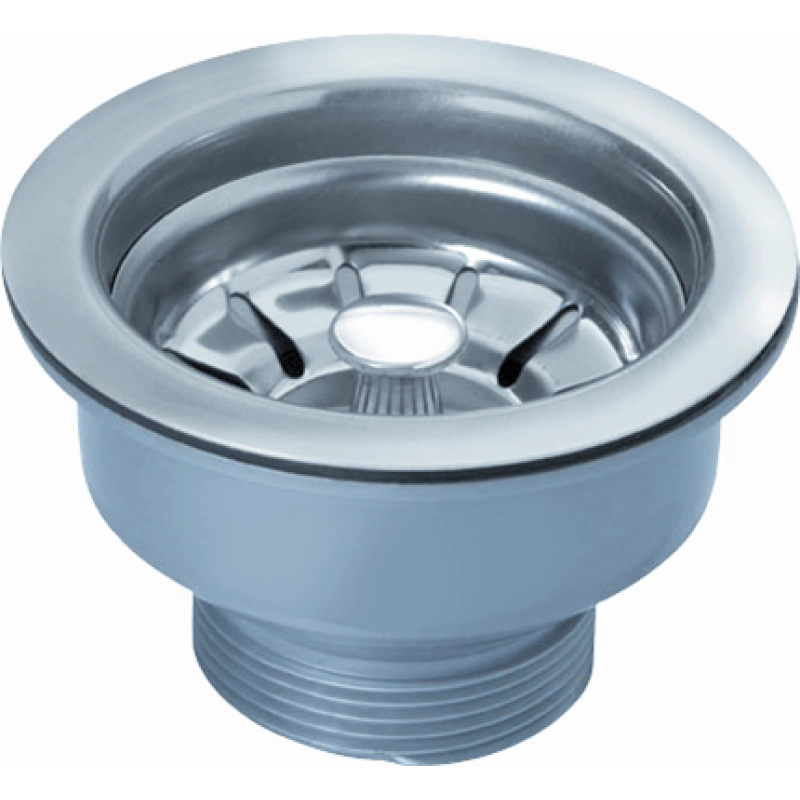 Válvula de escoamento luxo para cozinha 3.1/2"
