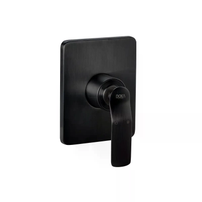 Acabamento para Monocomando de Chuveiro Rainbow – Base Docol - Matt Black