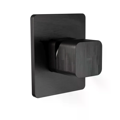 Acabamento para Monocomando de Chuveiro Rivvo – Base Deca/Docol - GunMetal