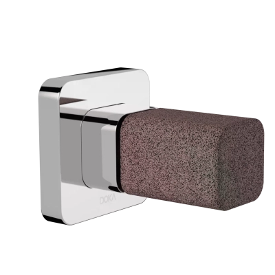 Acabamento para Registro Rivvo GeoStone - Dark Red Terrazzo