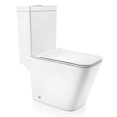 Bacia com caixa acoplada Vougan Branco