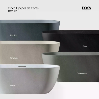 Banheira SoHo 150 - Texture Off-White