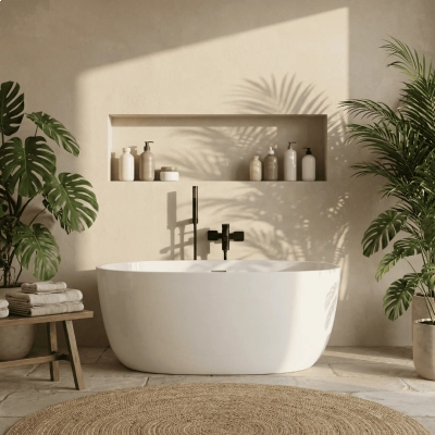 Banheira Taípe Glossy White