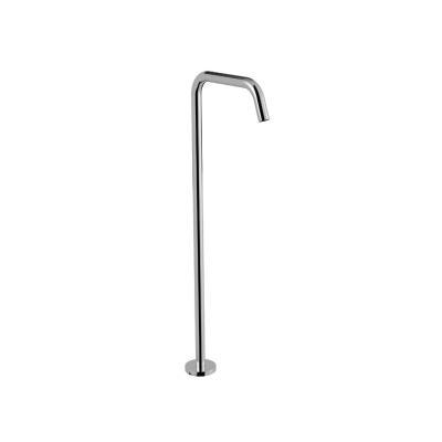 Bica de Piso para Banheira Quantum - Chrome