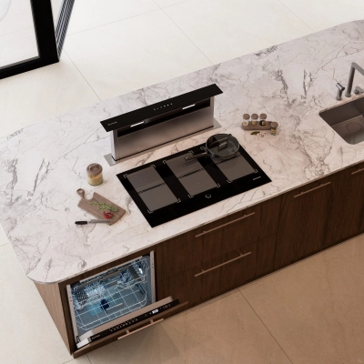 Coifa Sollevare Downdraft Connect 90 cm