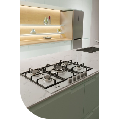 COOKTOP INVITA A GÁS INOX 70 CM BIVOLT