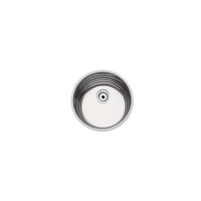 Cuba de embutir Tramontina Basic 35 BL em Aço Inox Natural Ø35 cm