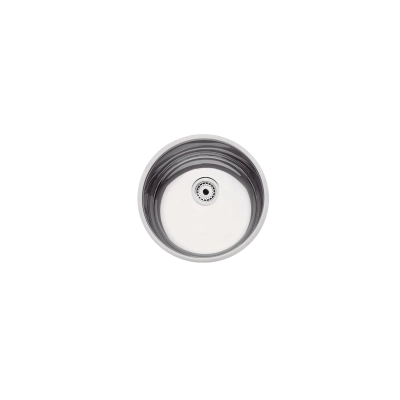 Cuba de embutir Tramontina Basic 38 BL em Aço Inox natural Ø38 cm