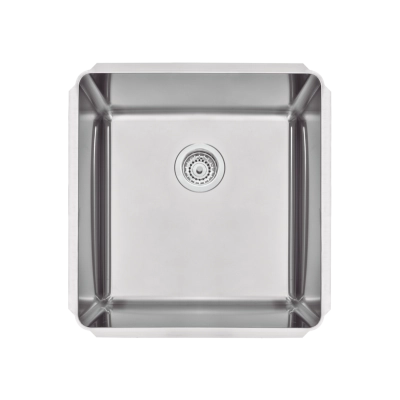 Cuba Profissional de embutir Tramontina Dritta Pro em Aço Inox com Acabamento Acetinado 50x50 cm