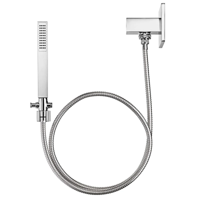 Desviador chuveiro Square 1/2" cromado