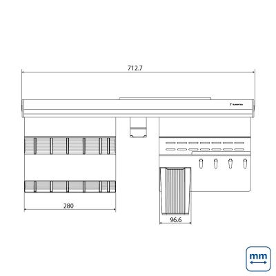 Kit Organizador de Parede Premium Tramontina com Porta-Facas