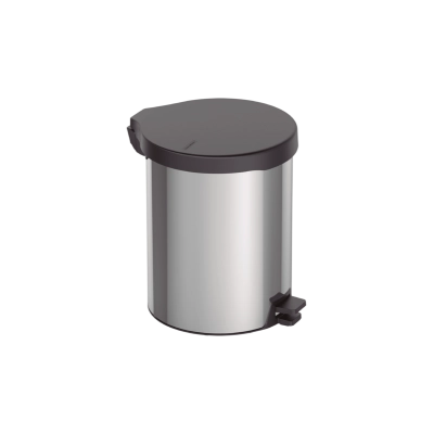 Lixeira com Pedal Tramontina New em Aço Inox com Acabamento Polido 12 L