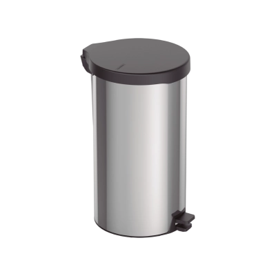 Lixeira com Pedal Tramontina New em Aço Inox com Acabamento Polido 20 L