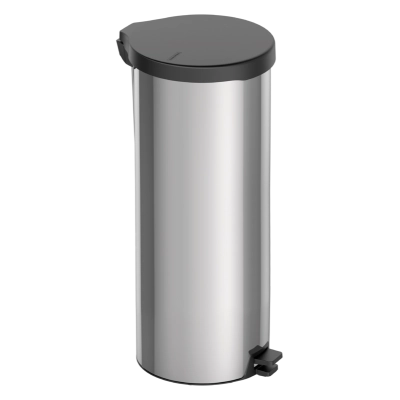 Lixeira com Pedal Tramontina New em Aço Inox com Acabamento Polido 30 L
