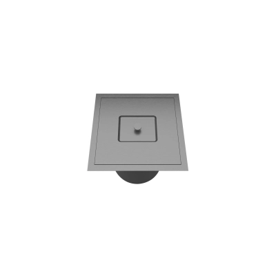 LIXEIRA QUADRADA DE EMBUTIR 5L