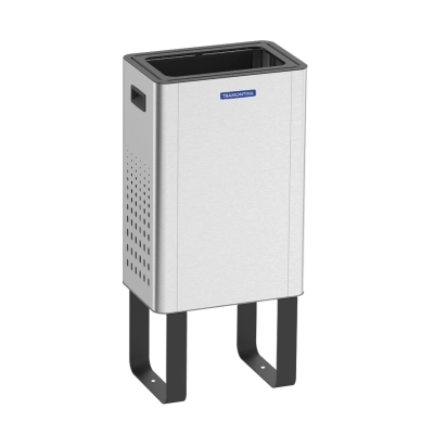 Lixeira Tramontina Sassari 45 L em Aço Inox