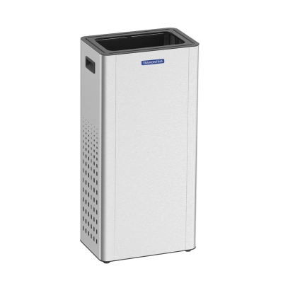 Lixeira Tramontina Sassari 65 L em Aço Inox