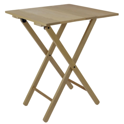 Mesa de Madeira Dobrável Tramontina Lille em Madeira Tauari FSC com Acabamento Verniz